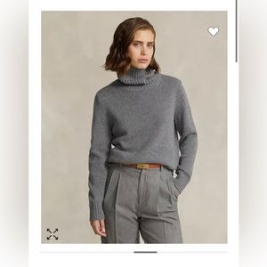 Ralph Lauren Gray Turtleneck Sweater